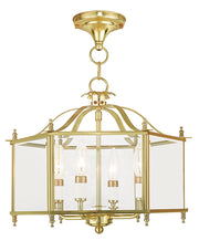 Livingston 4-Light Convertible Pendant/Ceiling Mount - Lamps Expo