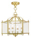 Livingston 4-Light Convertible Pendant/Ceiling Mount - Lamps Expo