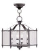 Livingston 4-Light Convertible Pendant/Ceiling Mount - Lamps Expo