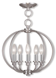 Milania 5-Light Convertible Mini Chandelier/Ceiling Mount - Lamps Expo