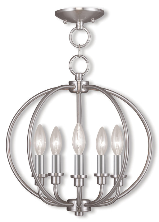 Milania 5-Light Convertible Mini Chandelier/Ceiling Mount - Lamps Expo
