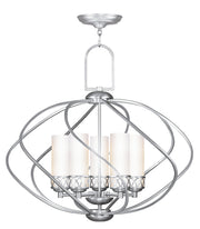 Westfield 5-Light Chandelier in Brushed Nickel - Lamps Expo