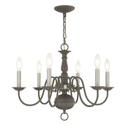 Williamsburgh 6-Light Chandelier - Lamps Expo