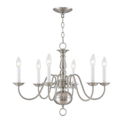 Williamsburgh 6-Light Chandelier - Lamps Expo