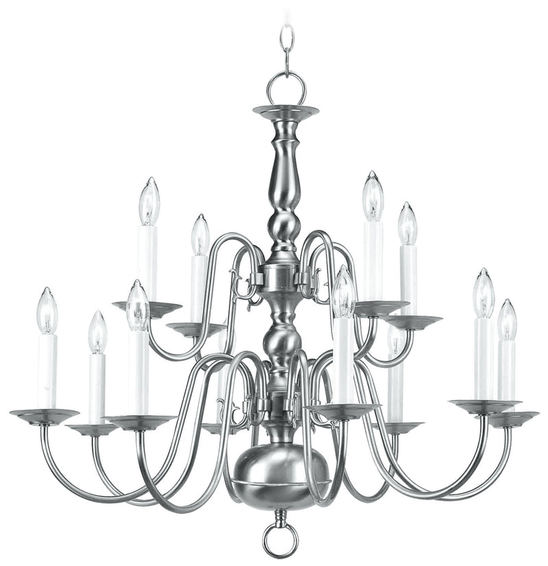 Williamsburgh 12-Light Chandelier - Lamps Expo