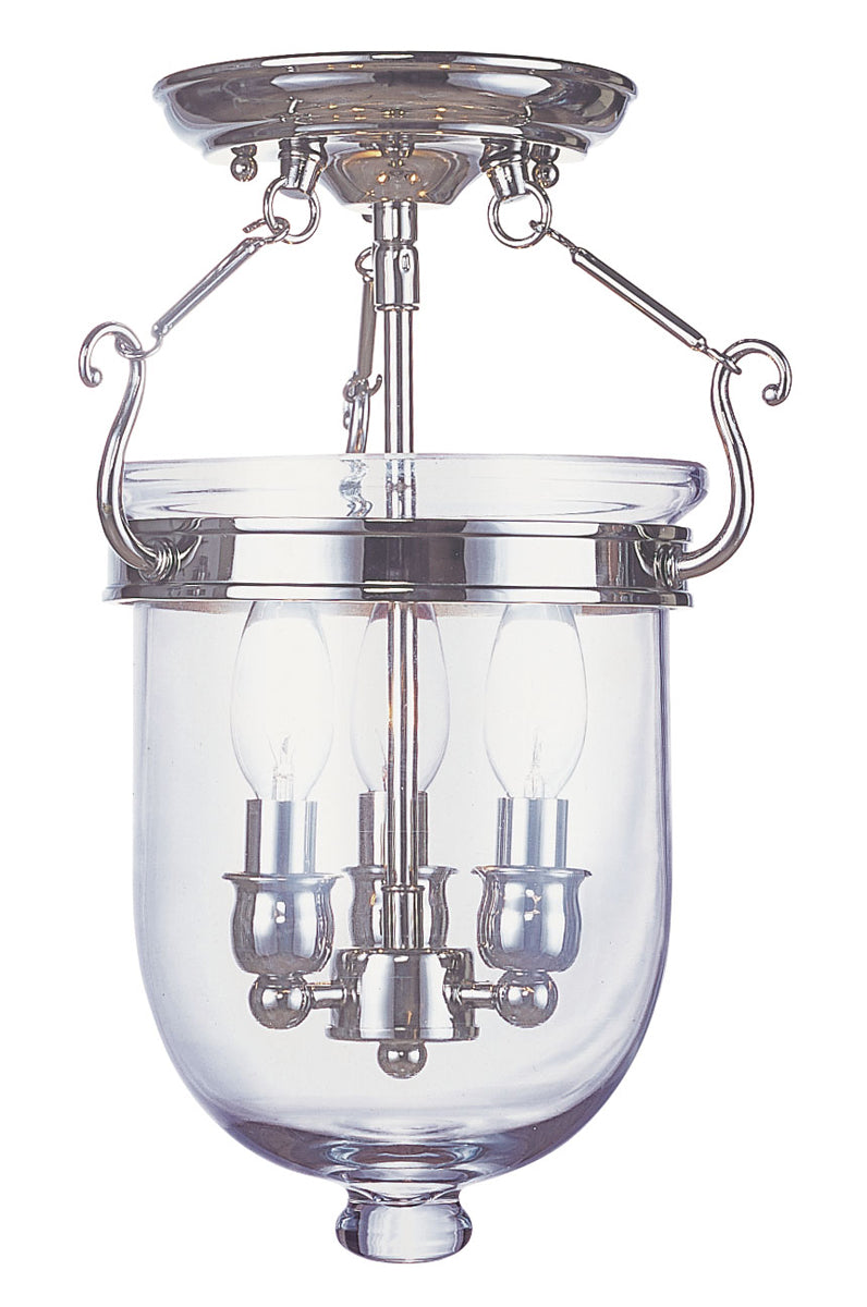 Jefferson 3-Light Ceiling Mount - Lamps Expo