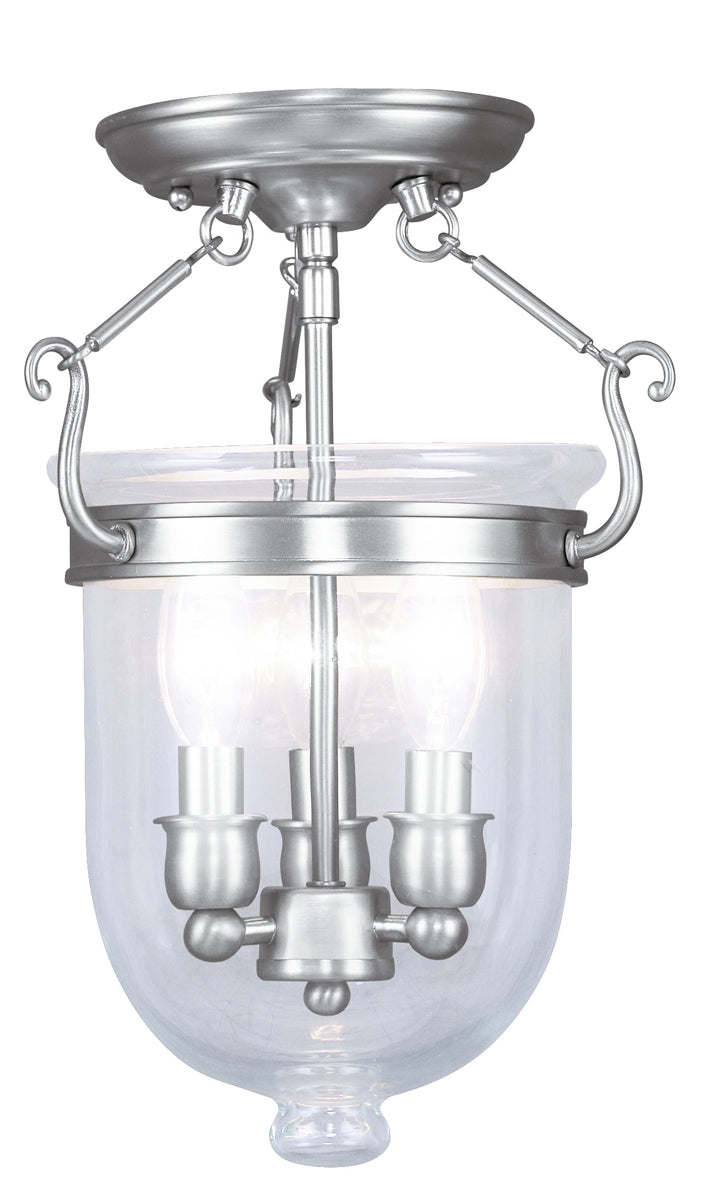 Jefferson 3-Light Ceiling Mount - Lamps Expo