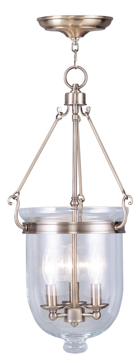 Jefferson 3-Light Chain Lantern - Lamps Expo