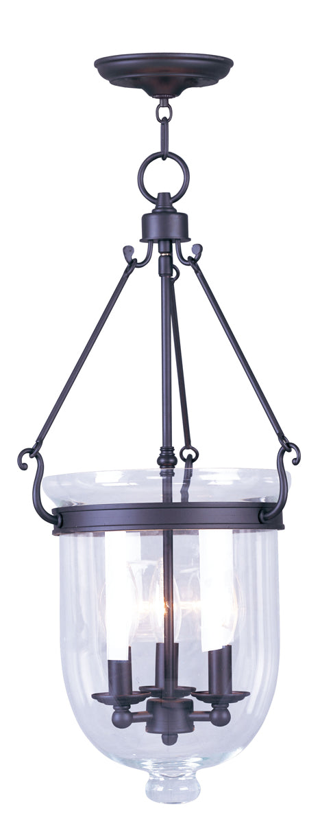 Jefferson 3-Light Chain Lantern - Lamps Expo