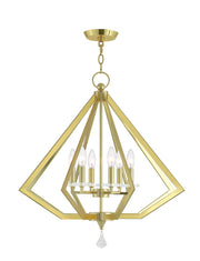 Diamond 6-Light Chandelier - Lamps Expo