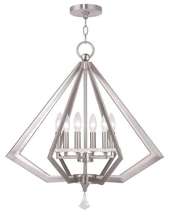 Diamond 6-Light Chandelier - Lamps Expo