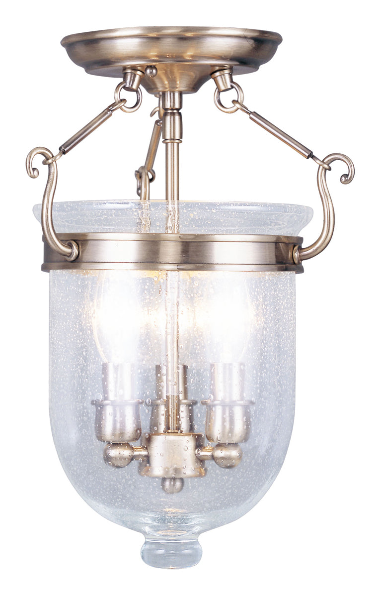 Jefferson 3-Light Ceiling Mount - Lamps Expo