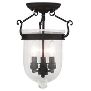 Jefferson 3-Light Ceiling Mount - Lamps Expo