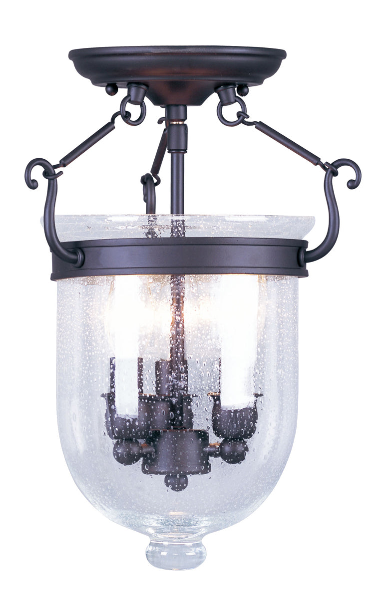 Jefferson 3-Light Ceiling Mount - Lamps Expo