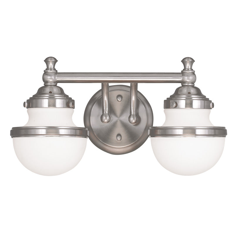 Oldwick 2-Light Bath Vanity - Lamps Expo