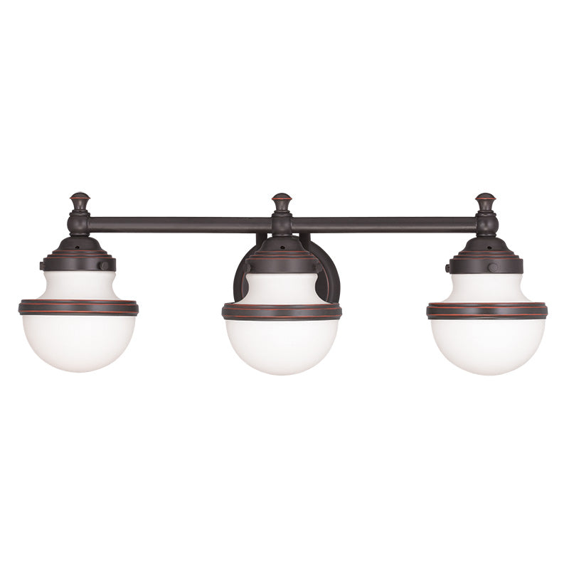 Oldwick 3-Light Bath Vanity - Lamps Expo