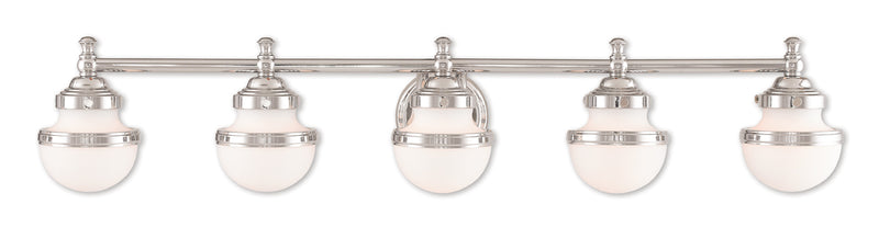 Oldwick 5-Light Bath Vanity - Lamps Expo
