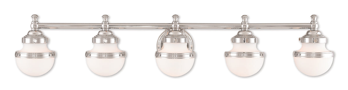 Oldwick 5-Light Bath Vanity - Lamps Expo