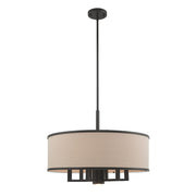 Park Ridge 6+1 Light Pendant Chandelier - Lamps Expo