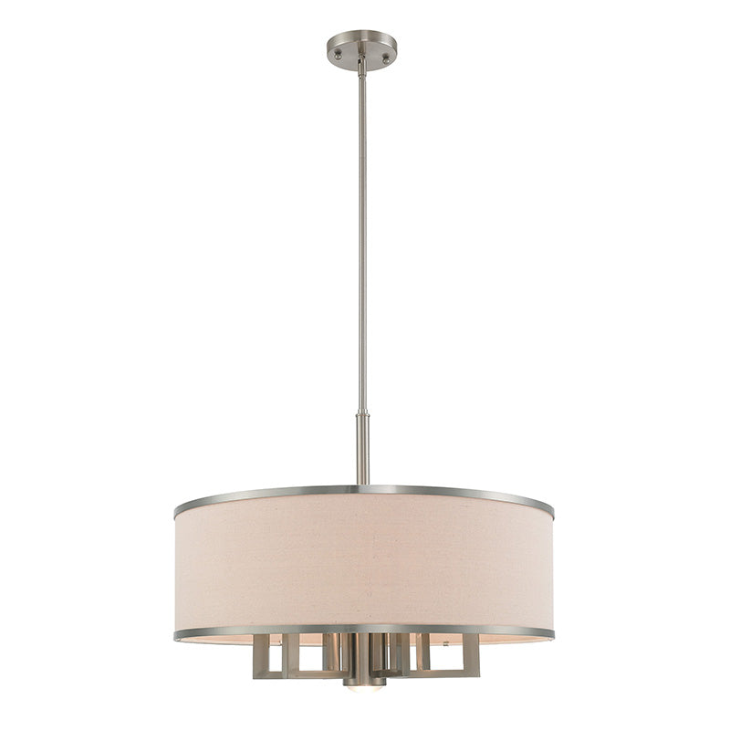 Park Ridge 6+1 Light Pendant Chandelier - Lamps Expo