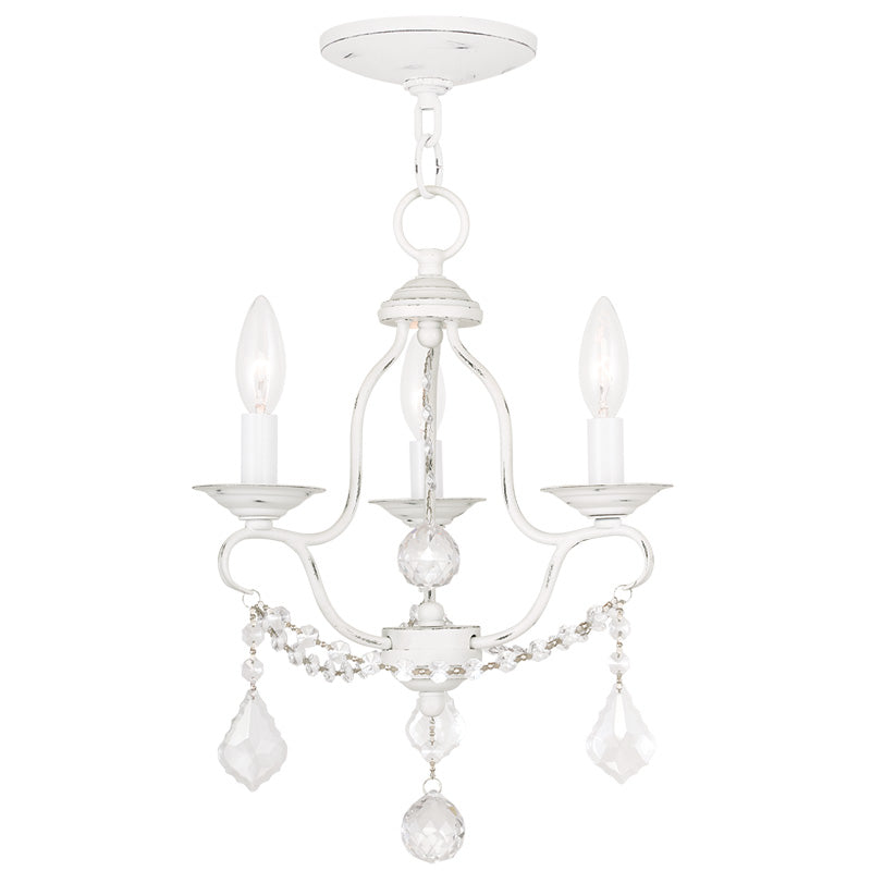 Chesterfield 3-Light Mini Chandelier - Lamps Expo