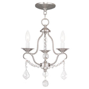 Chesterfield 3-Light Mini Chandelier - Lamps Expo