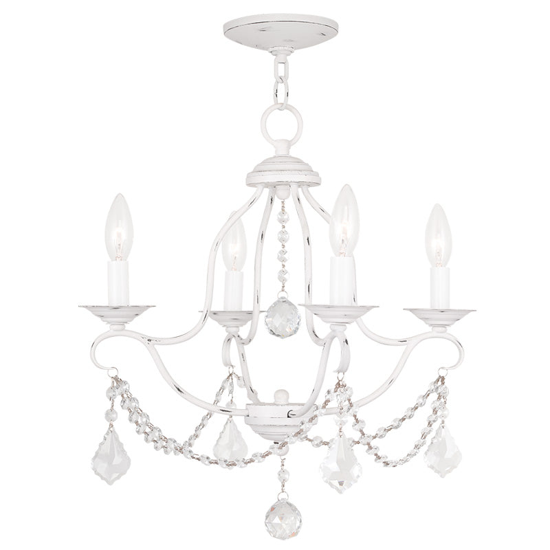 Chesterfield 4-Light Mini Chandelier - Lamps Expo