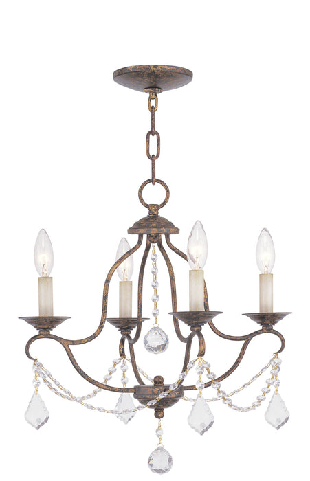 Chesterfield 4-Light Mini Chandelier - Lamps Expo