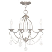 Chesterfield 4-Light Mini Chandelier - Lamps Expo