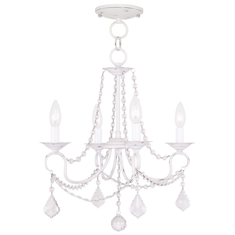 Pennington 4-Light Convertible Mini Chandelier/Ceiling Mount - Lamps Expo