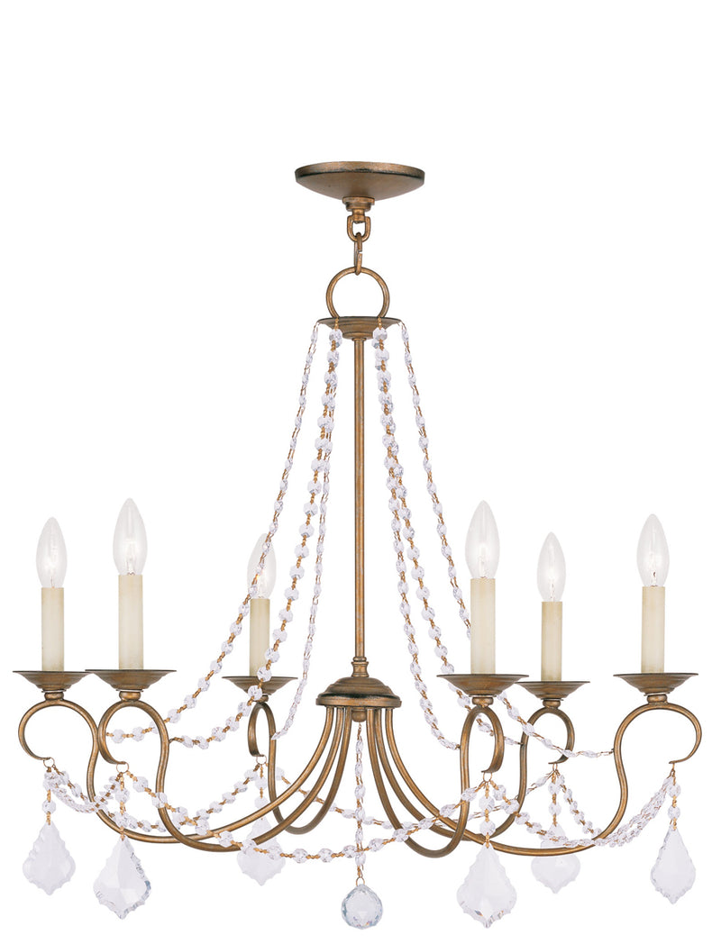 Pennington 6-Light Chandelier - Lamps Expo