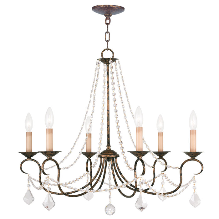 Pennington 6-Light Chandelier - Lamps Expo