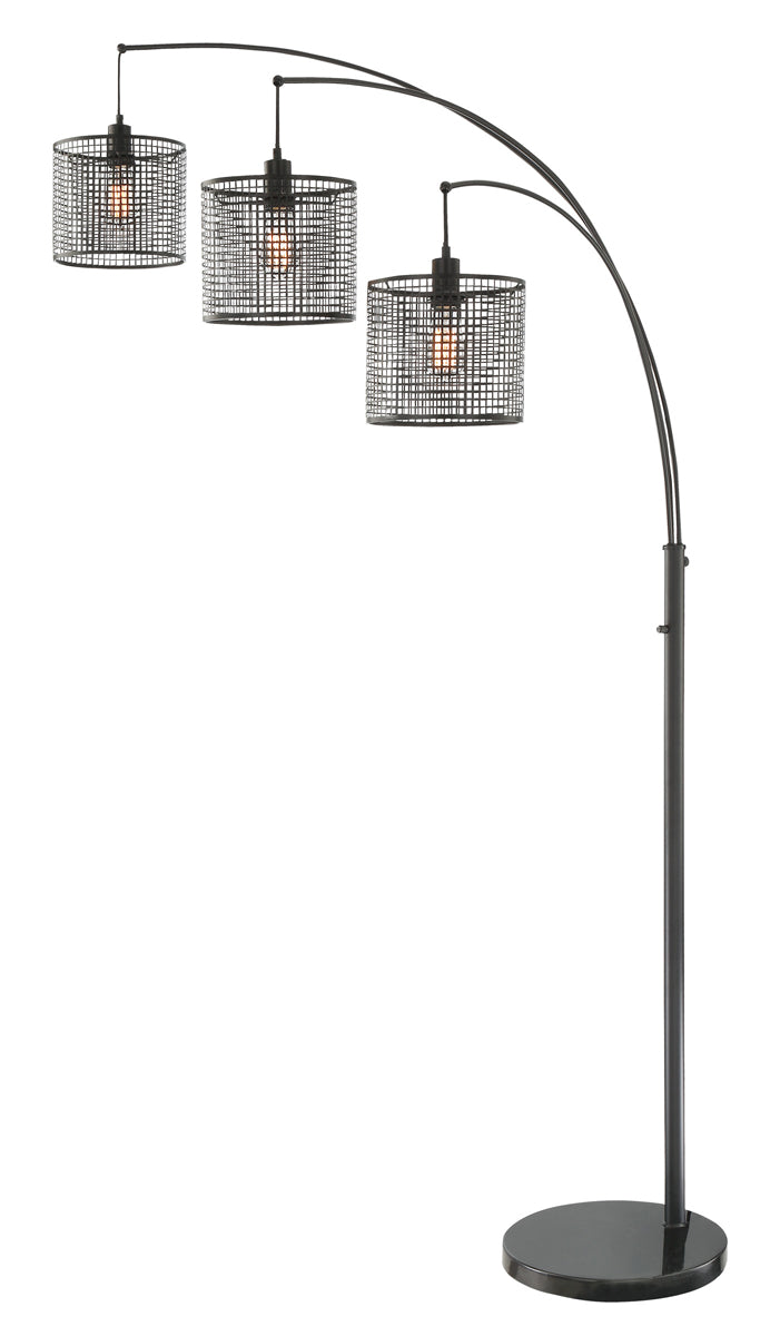 Hamilton 3-Light Arch Lamp - Lamps Expo