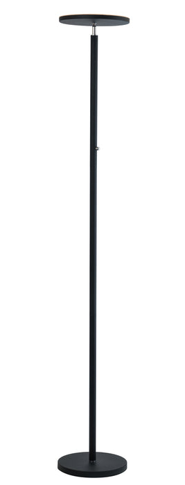 Monet LED Torch Lamp in Black, Type LED Panel 30W
