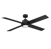 Meridian (M2011MBKRV) 56" LED Ceiling Fan in Matte Black