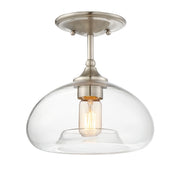 Meridian (M60017BN) 1-Light Ceiling Light in Brushed Nickel