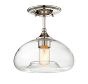 Meridian (M60017PN) 1-Light Ceiling Light in Polished Nickel