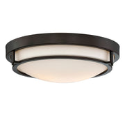Meridian (M60019ORB) 2-Light Ceiling Light in Oil Rubbed Bronze