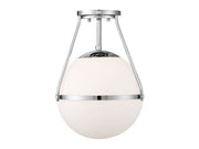 Meridian (M60054CH) 1-Light Ceiling Light in Chrome