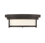 Meridian (M60062ORB) 2-Light Ceiling Light in Oil Rubbed Bronze