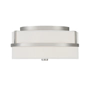 2-Light Ceiling Light in Brushed Nickel