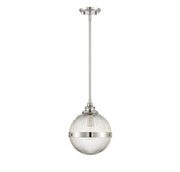 Meridian (M70100PN) 1-Light Mini Pendant in Polished Nickel