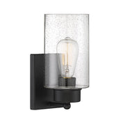 Meridian (M90013MBK) 1-Light Wall Sconce in Matte Black