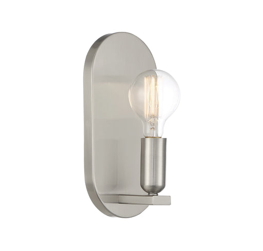 Meridian (M90059BN) 1-Light Wall Sconce in Brushed Nickel