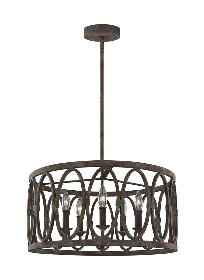 Patrice Chandelier in Deep Abyss - Lamps Expo