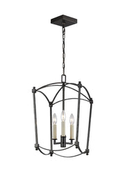 Thayer Chandelier in Smith Steel - Lamps Expo