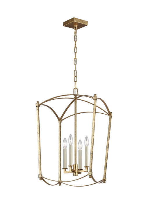 Thayer Chandelier in Antique Gild - Lamps Expo