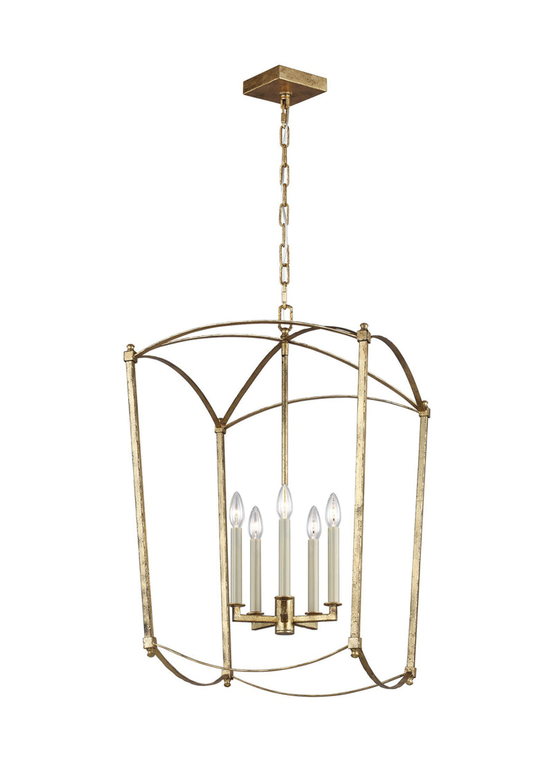 Thayer Chandelier in Antique Gild - Lamps Expo