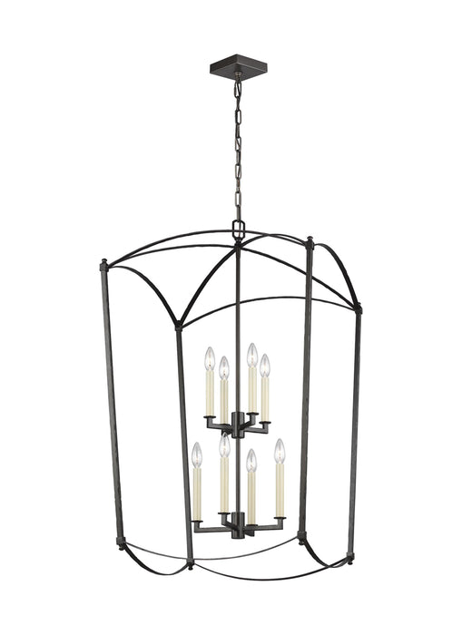 Thayer Chandelier in Smith Steel - Lamps Expo