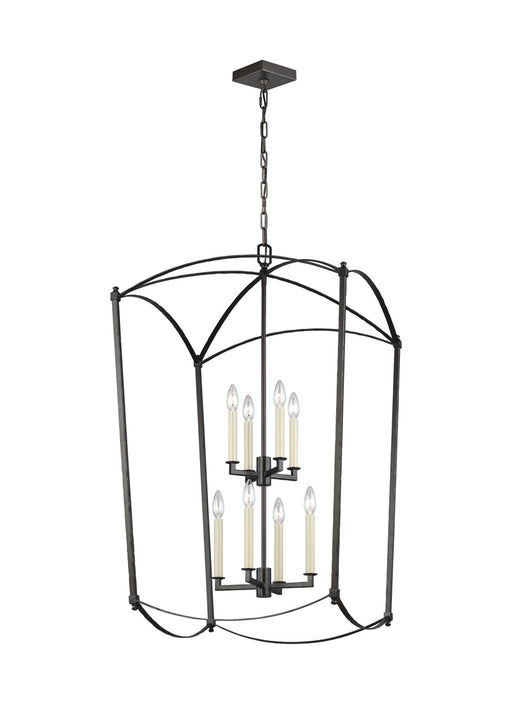 Thayer Chandelier in Smith Steel - Lamps Expo
